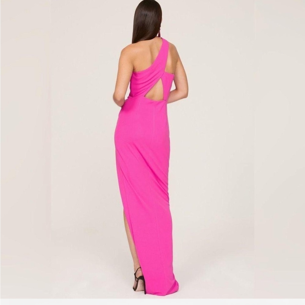 Katie May Pink One Shoulder Dress - Picture 2 of 7